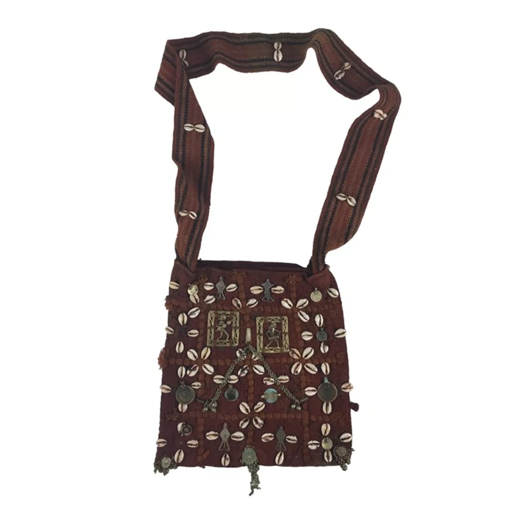 Red Zipper Ethnic Handcrafted Kutch Embroidered Shoulder Sling Bag